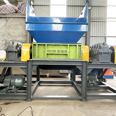 Harga yang bagus Mesin Penghancur Logam Ringan Penghancur Logam Double Shaft Mesin Taman Limbah Plastik Penghancur on line
