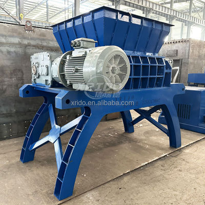 Guter Preis 75 kW Doppelwellen-Schredder-Maschine Stahlschredder umweltfreundlich Online