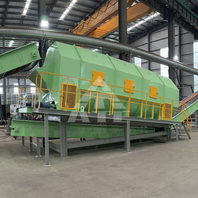 Harga yang bagus Peralatan Pengelompokan Sampah Perkotaan Drum Trommel Screening Machine Jalur Pengelompokan Sampah untuk Daur Ulang on line