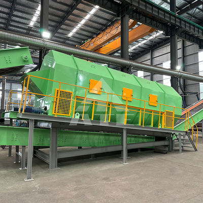Städtische Müllsortiermaschine Rotationstrommelschirm Trennscheibe