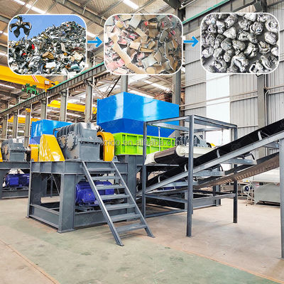 Guter Preis 2000t/D-3000t/D Industrieabfallschredder Metall-Kunststoff-Doppelwellen-Schredder Online