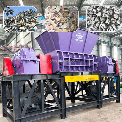 Guter Preis High Efficiency Abfallschredder Maschine automatische Kunststoff Twin Shaft Schredder Online