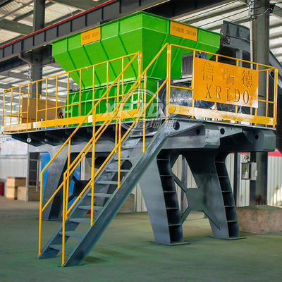 Guter Preis Abfallrecycling-Schrott-Schredder-Maschine Doppelwellen-Schrott-Eisen-Schredder Online