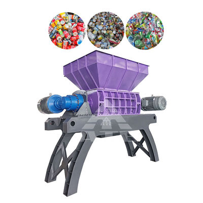 Goede prijs Twin Shaft vuilnisbak versnipper PC PMMA PA Plastic fles versnipper machine online