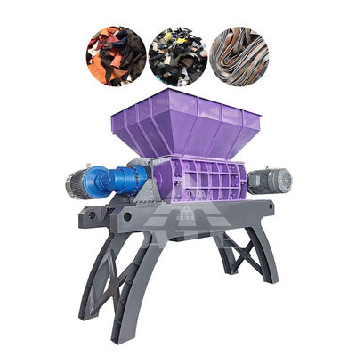 Good price Two Shaft Waste Plastic Fabric Rag Shredder Machine For Cloth Leather online