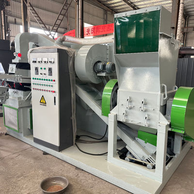 Kupferdraht-Recyclingmaschine Kupferkabel Granulator automatische Trockene Kupfer-Reismaschine