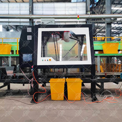 Roboterarm zur Sortierungsanlage Ai Sortierer MSW Roboterarm Trennlinie Leichtmüll Ai Sortierer