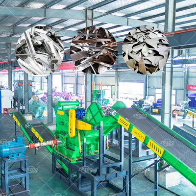 Guter Preis Metall-Recycling-Maschine Fahrzeug-Karosserie Metall-Crusher Aluminium-Dosen Schrott-Crusher Online