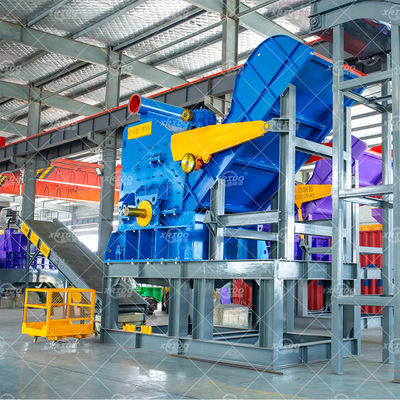 Produktionslinie für die Aluminiumvernichtung