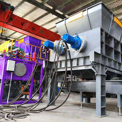 Bom preço Novo triturador de resíduos industriais triturador de resíduos industriais sistema de eliminação de resíduos industriais on-line