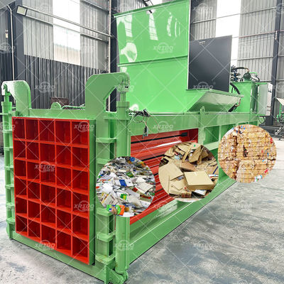 Bom preço Baleadeira de Reciclagem Têxtil Máquina de Reciclagem Têxtil Resíduos Industriais Pneus Tecido Couro Enfardadeira on-line
