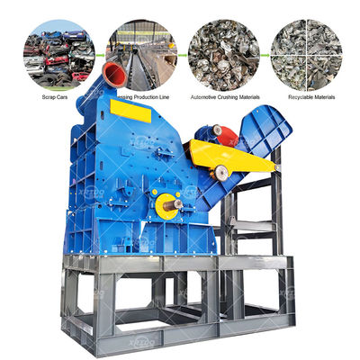 Schrott Haushaltsgeräte Kunststoff-Metall-Kremmer Abfall Haushaltsgeräte Recyclingmaschine