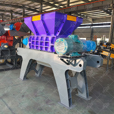 Bom preço Triturador de bancos de automóveis Triturador industrial de eixo duplo Triturador de resíduos de madeira de plástico Triturador de eixo duplo Máquina trituradora de metais on-line
