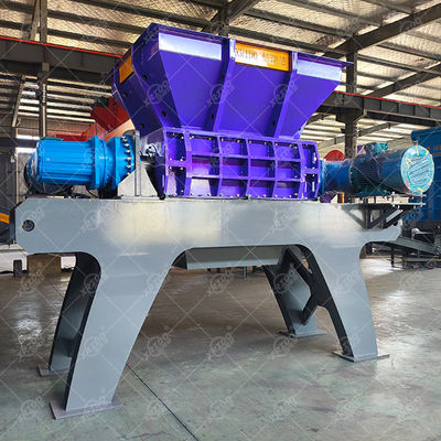 Bom preço Car Bumper Shredder Industrial Double Shaft Shredder Waste Wood Plastic Double Shaft Shredder Machine Metal Crusher Machine on-line