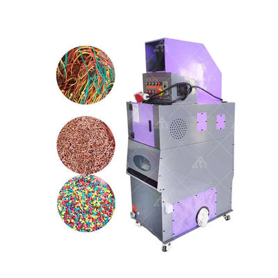 Guter Preis Mini-Kabeldraht-Kupfergranuliermaschine, kleine Kupferrecyclingmaschine Online