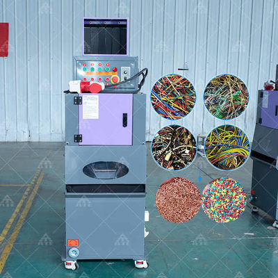 Guter Preis Hocheffiziente kleine Kupferdrahtkabel Kupfergranulator Mini-Kupferdraht-Recyclinglinie Online