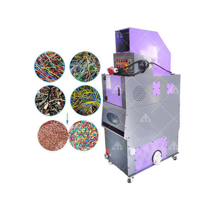 Harga yang bagus Tembaga Kabel Granulator Mini kecil Tembaga Wire Granulator Mesin on line