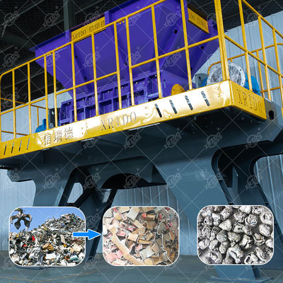 Guter Preis Schrott Stahl Vorschredder für Metallrecycling Anlage Schrott Metall Schredder Abfallschredder Mischmetall Brecherei Online
