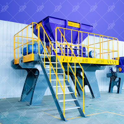 Good price China Tire Recycling Line Machine Tyre Chips Scrap Shredder online