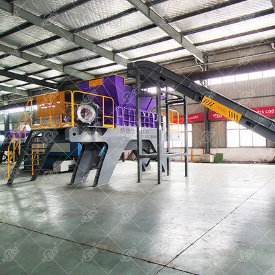 Garbage Crusher Machine MSW Crusher Industrial Solid Waste Crusher Solid Waste Dispose Plant