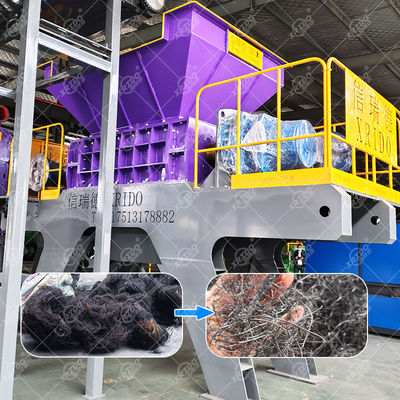Bom preço PLC Pneus Stee Wire Shredder sucata de metal resíduos de aço Pre Shredder on-line