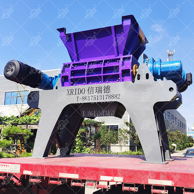 अच्छी कीमत Best Quality High Efficient Scrap Metal Shredder Double Shaft Shredder Machine Waste Metal Crushing Machine ऑनलाइन