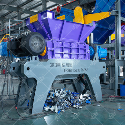 अच्छी कीमत Iron Barrel Shredder Barrel Shredder Mixed Metal Pre Crusher For Metal Recycling Plant Scrap Metal Shredder ऑनलाइन