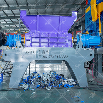 Iron Barrel Shredder Barrel Shredder Scrap Metal Shredder Mixed Metal Pre Crusher For Metal Recycling Plant