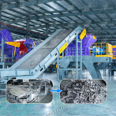 Guter Preis Xrido Car Shell Shredder for Metal Recycling High Efficiency Online