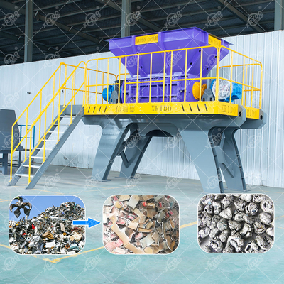 Good price Industrial Metal Shredder Machine for Stainless Steel Aluminum Recycling online