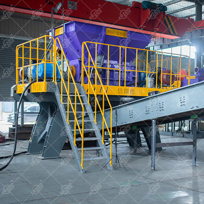 Good price Xrido 55kW Copper Shredder Machine for Metal Plastic Wood Waste online