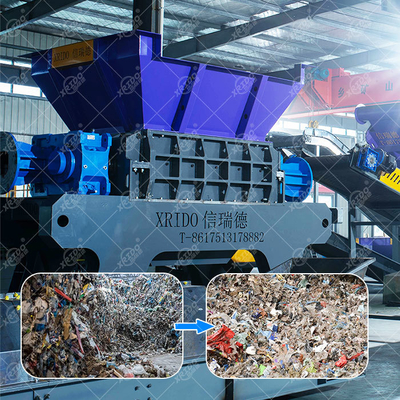 Good price Xrido Automatic Industrial Solid Waste Shredder Machine online