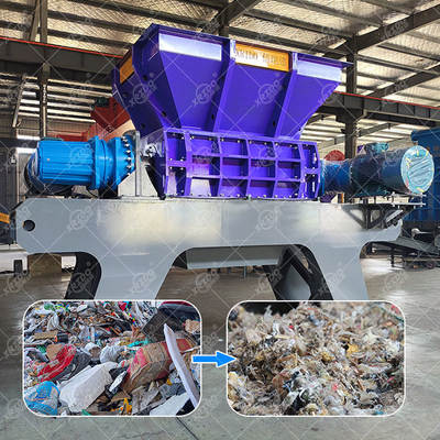 Good price Automatic Waste Shredder Machine for Industrial Solid Waste Disposal online