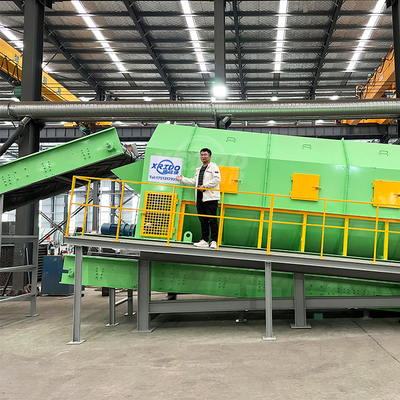 Good price 20t/d Waste Sorting System with 90 KW Power for Solid Waste Recycling online