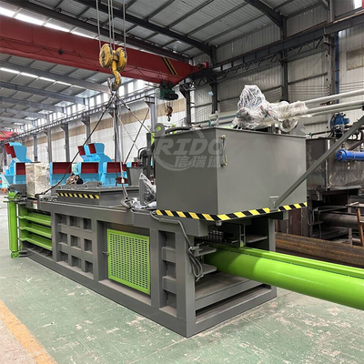 Good price 100 Ton Hydraulic Waste Baler Machine for Cardboard PET Bottles online