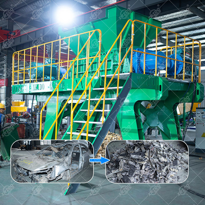Good price Car Shell Shredder For Shredding Car Shells Industrial Metal Shredding Recycling Plant online