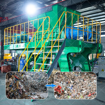 قیمت خوب ماشین خردکننده مبلمان اتوماتیک 100-50000 کیلوگرم / ساعت ظرفیت 1-10 سانتی متر خروجی 5 ~ 10 سال عمر آنلاین