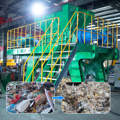 Harga yang bagus Penghancur Limbah Padat Kota dengan Output 1-10 Cm, Kapasitas 100-50000 Kg/jam, dan Umur Pakai 5~10 Tahun on line