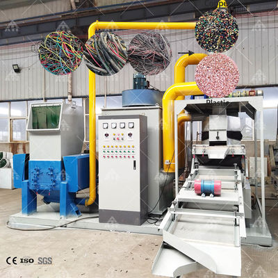 سعر جيد High Efficiency Copper Wire Granulator with 45 kW Power and 50-1000 kg/h Capacity for 0.3 mm-35 mm Wire Diameter الانترنت