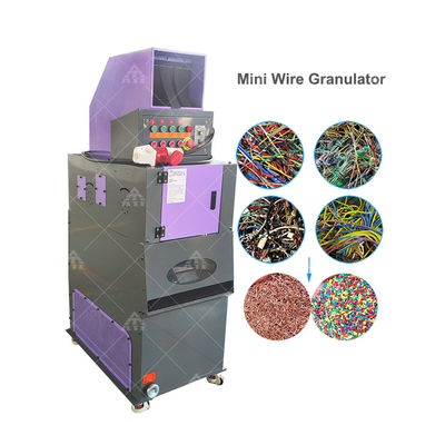 سعر جيد Automatic Small Copper Wire Granulator for Stainless Steel Brass Alloy Recycling with 30-150 kg/h Capacity الانترنت