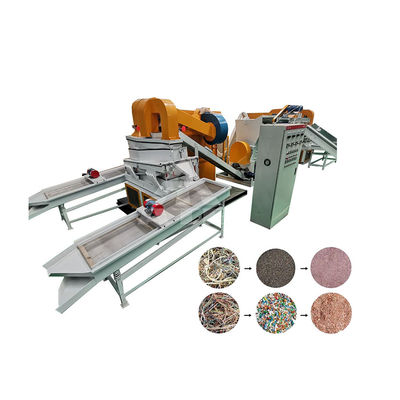 Goede prijs Koperdraad Recyclagemachine met 68,27 kW Totaal Vermogen, 5000 kg Totale Massa en 15 Vierkante Meter Oppervlakte online