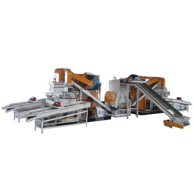 Good price PLC Controlled Copper Wire Granulator with 5000 kg Weight and 15 Square Meters Coverage for High-Precision Airflow Sorting online