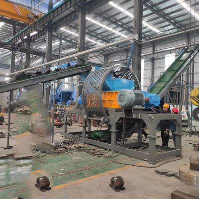 Good price Heavy Duty Waste Tire Shredder with 12 Months Warranty 2200kg Weight and 22 Power for Tire Recycling online