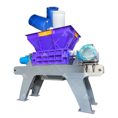 Bon prix Déchiqueteuse en plastique à double arbre avec 2200 kg de poids, 380V de tension et 500×480mm d'entrée d'alimentation pour un traitement efficace des déchets en ligne