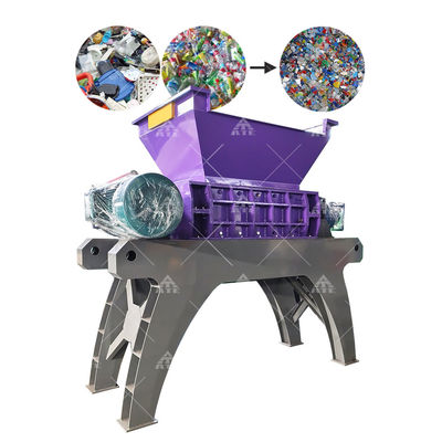 Good price Double Shaft Plastic Shredder with 2200 kg Weight for 380V/415V Power and 500×480 mm Feed Inlet online
