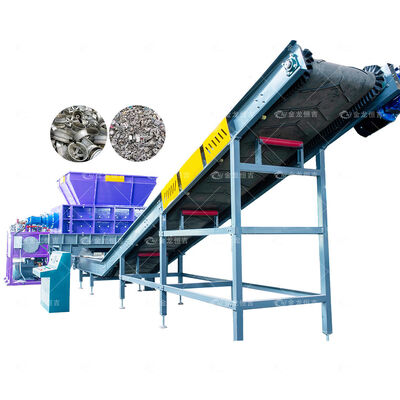 Harga yang bagus Heavy-duty Double Shaft Shredder with Sixfold Bearing Seal Helix Cutter Arrangement dan Teknologi Perbaikan Alat on line