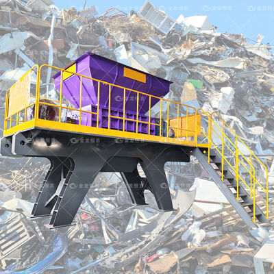 Good price Automatic Double Shaft Shredder with Six-Fold Seal and Separate Box Design for Metal Shredding online
