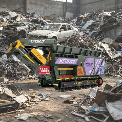 قیمت خوب 40 تن در هر ساعت کرولر Mobile Shredder با اجزای فولاد ضد زنگ و گواهینامه CE ISO TUV آنلاین