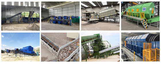 100t/D Automatic Waste Sorting Machine Garbage Recycling AI Sorting Machine